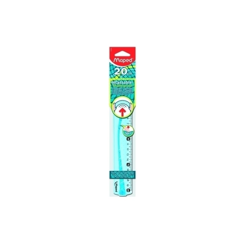 244020-REGLA MAPED 20 CMS IRROMPIBLE FLEX precio por 1 unidades