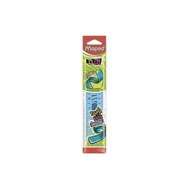279110-REGLA MAPED TWIST&FLEX 15 CMS precio por 1 unidades