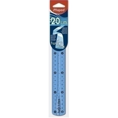 279210-REGLA MAPED TWIST&FLEX 20 CM precio por 1 unidades