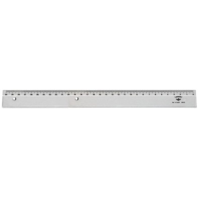 101038Z-REGLA CRISTAL KUM ZURDOS 30 CENTIMETROS precio por 10 unidades
