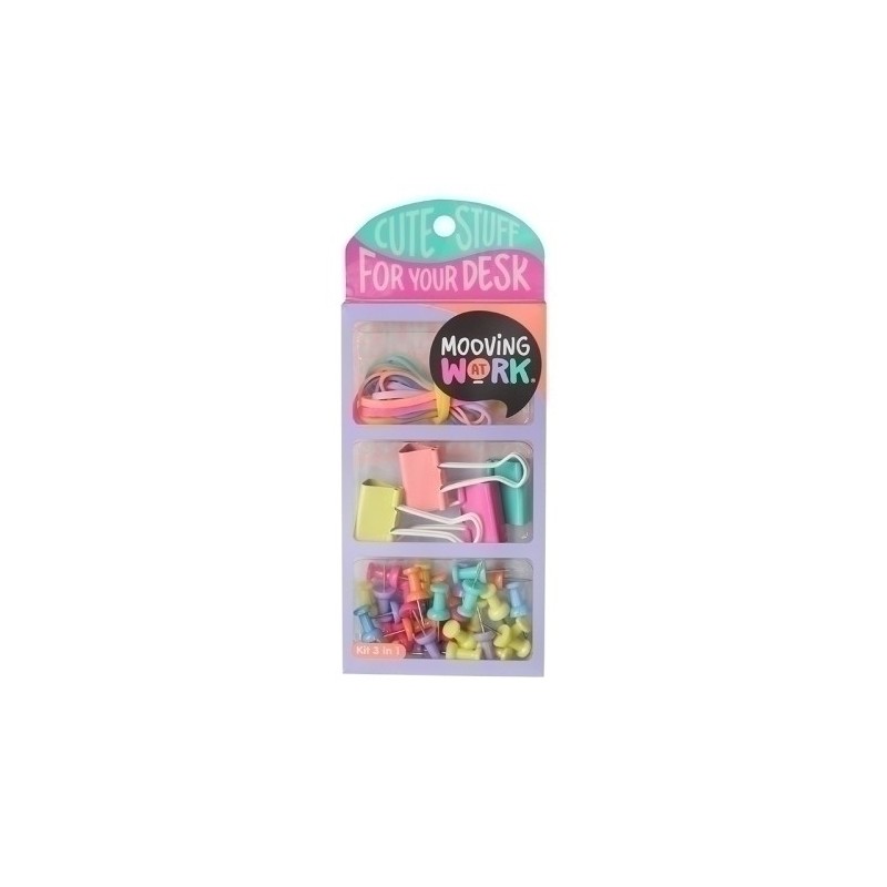 2112060301-SET PAPELERIA MOOVING KIT 3 EN 1 PURPLE precio por 1 unidades