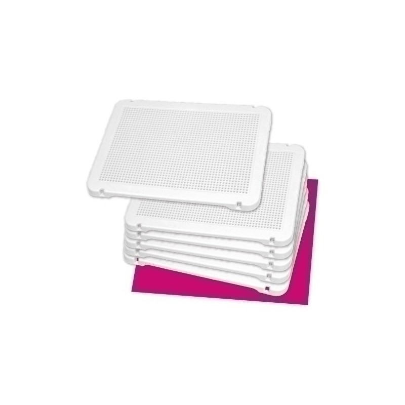 31825-PLACA BLANCA PARA MOSAICOS DE 31X21cm precio por 1 unidades