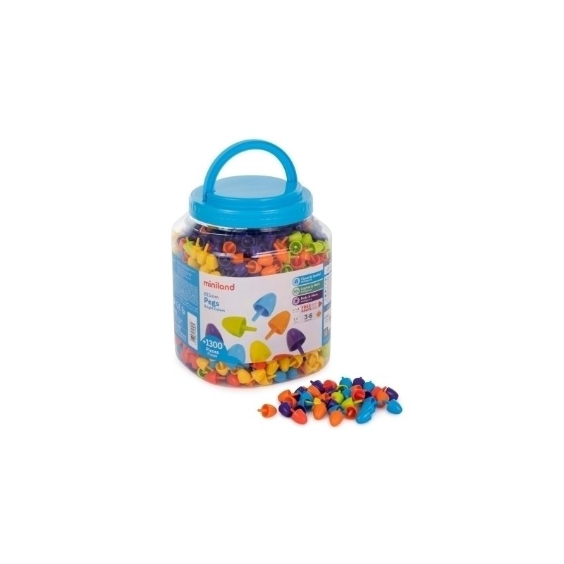 31848-BOTE DE 1300 PEGS DE 15mm precio por 1 unidades