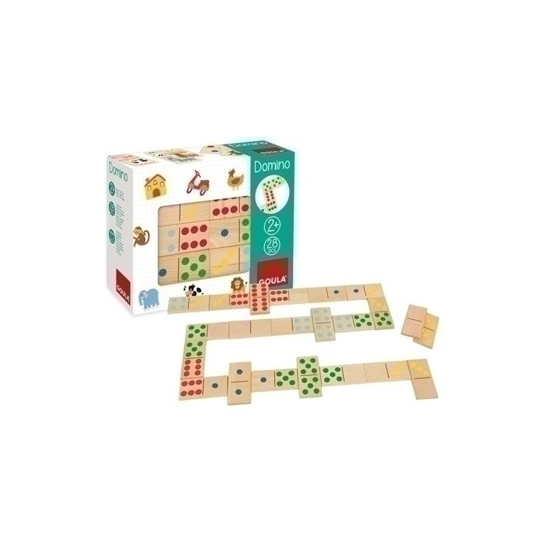 50263-JUEGO DOMINO GOULA TOYCOLOR 28 PIEZAS precio por 1 unidades