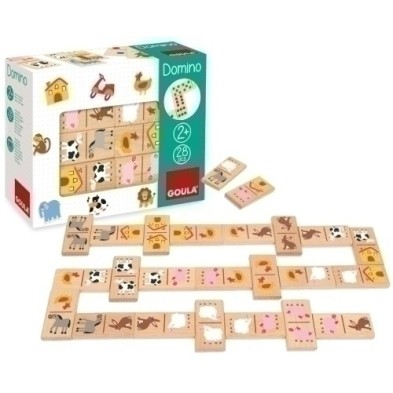 50267-JUEGO DOMINO GOULA GRANJA 28 PIEZAS precio por 1 unidades