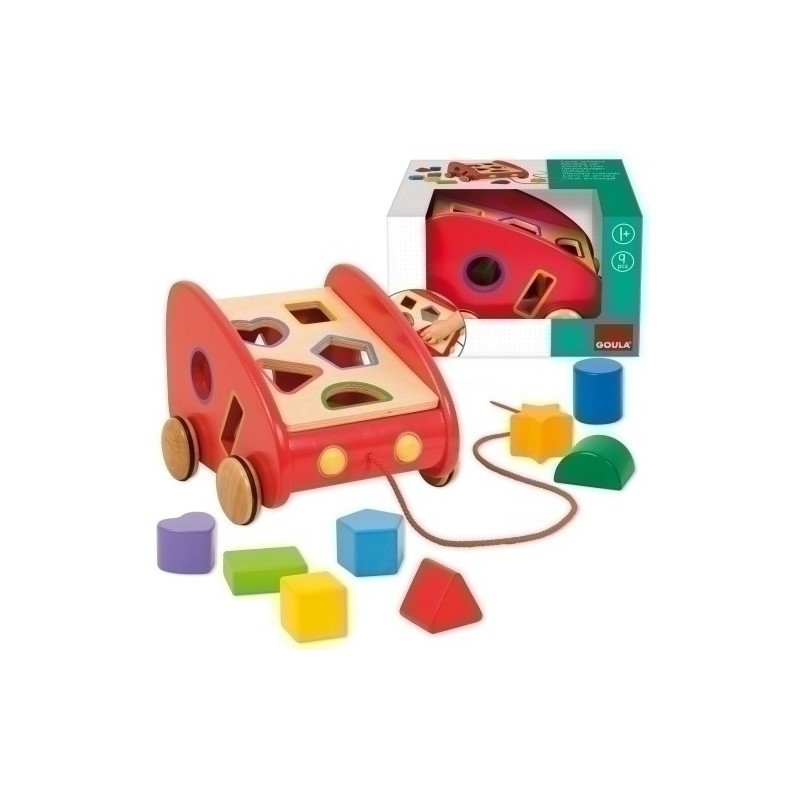 55217-JUEGO EDUC. GOULA COCHE ARRASTRE precio por 1 unidades