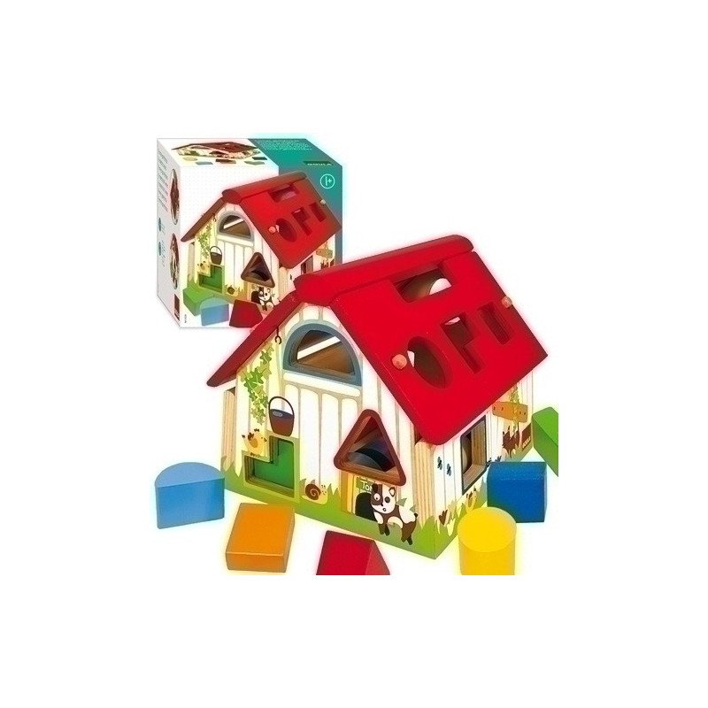 55220-JUEGO EDUC. GOULA GRANJA FORMAS GEOMETRI precio por 1 unidades