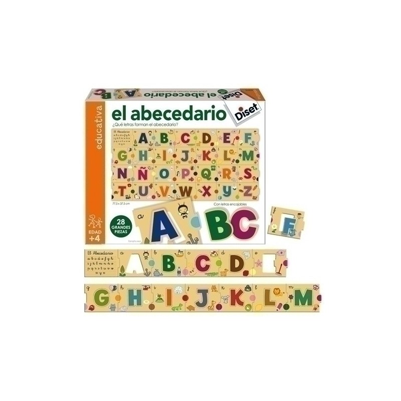 68963/63976-JUEGO EDUC. DISET EL ABECEDARIO precio por 1 unidades