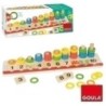 55157-JUEGO EDUC. GOULA ANILLAS DE COLORES precio por 1 unidades