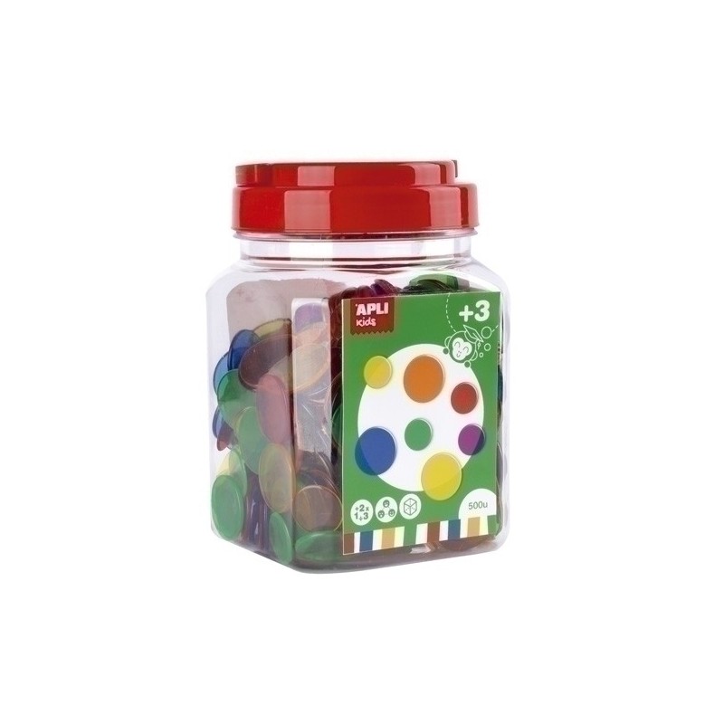 17495-JUEGO EDUC. APLI PIEZAS PARA CONTAR 50 precio por 1 unidades