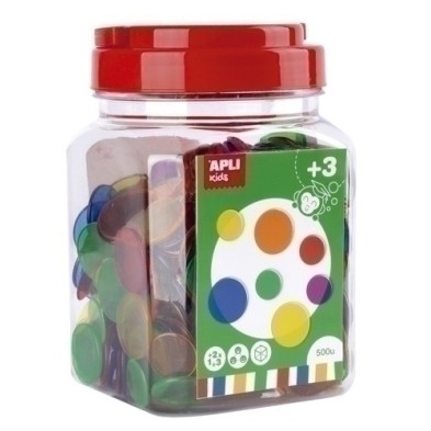 17495-JUEGO EDUC. APLI PIEZAS PARA CONTAR 50 precio por 1 unidades