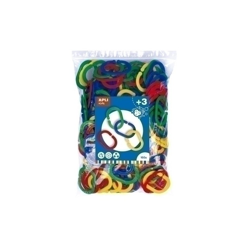 17486-JUEGO EDUC. APLI ANILLAS ENGARZABLES 160 precio por 1 unidades