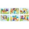 31862-JUEGO MINILAND PEGS 10mm BICHOS P/6 precio por 1 unidades