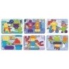 31863-JUEGO MINILAND PEGS 15mm ROBOTS P/6 precio por 1 unidades
