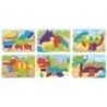 31864-JUEGO MINILAND PEGS 20mm DINOS P/6 precio por 1 unidades
