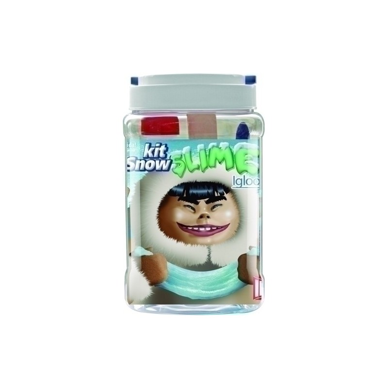 18801-JUEGO INSTANT SLIME KIT SNOW IGLOO precio por 1 unidades