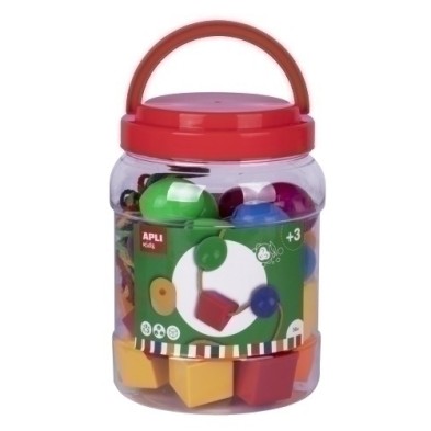 18215-JUEGO EDUC. APLI FORMAS ENSARTABLES 36 U precio por 1 unidades