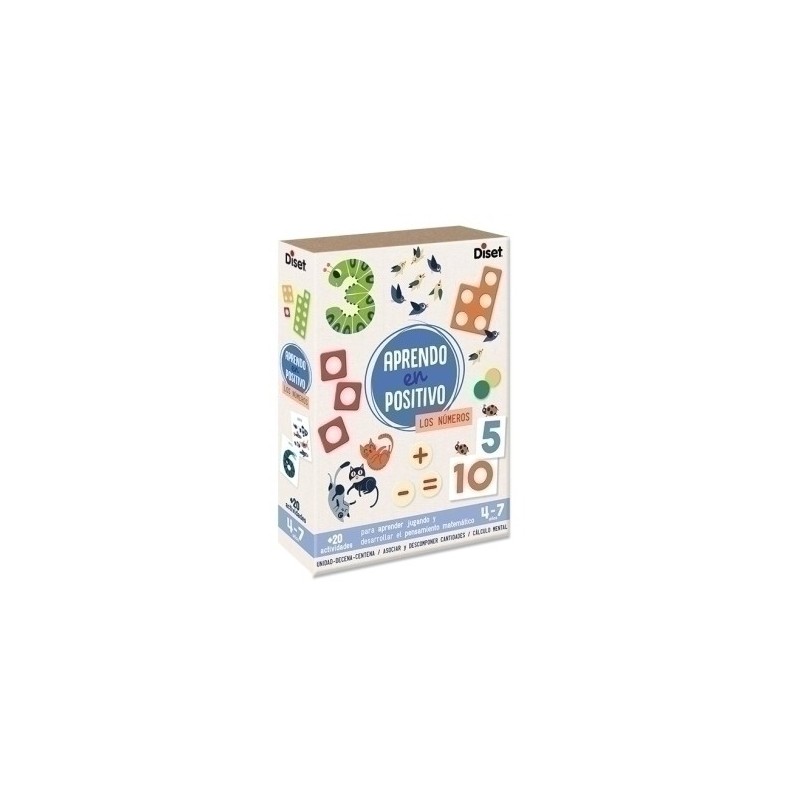 41202-JUEGO EDUC. DISET LAS CIFRAS precio por 1 unidades
