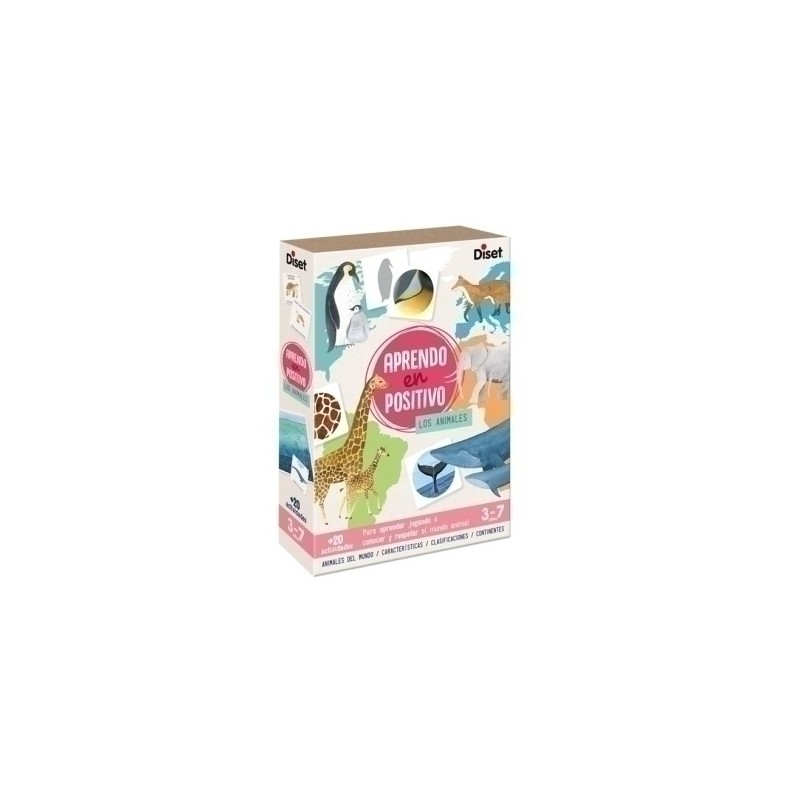 41204-JUEGO EDUC. DISET LOS ANIMALES precio por 1 unidades