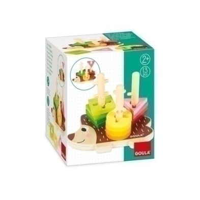 53158-JUEGO EDUC. GOULA ERIZO APILABLE precio por 1 unidades