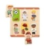 54009-PUZZLE GOULA LAS PROFESIONES precio por 1 unidades
