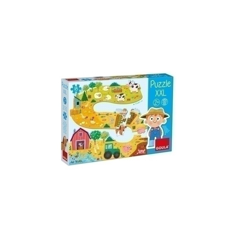 53176-PUZZLE GOULA XXL GRANJA precio por 1 unidades
