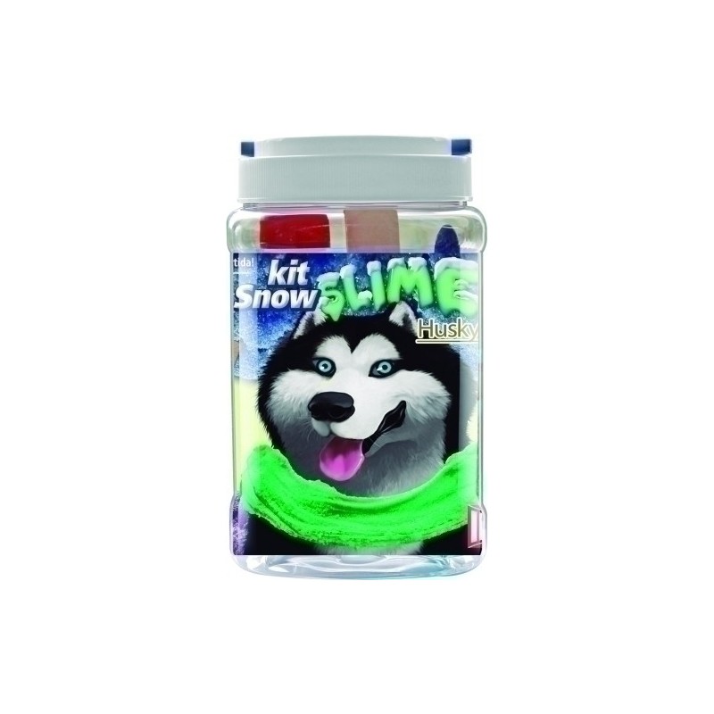 18811-JUEGO INSTANT SLIME KIT SNOW SNOW HUSKY precio por 1 unidades