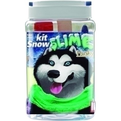 18811-JUEGO INSTANT SLIME KIT SNOW SNOW HUSKY precio por 1 unidades