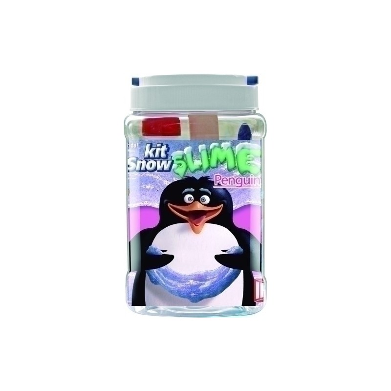 18821-JUEGO INSTANT SLIME KIT SNOW SNOW PINGUI precio por 1 unidades