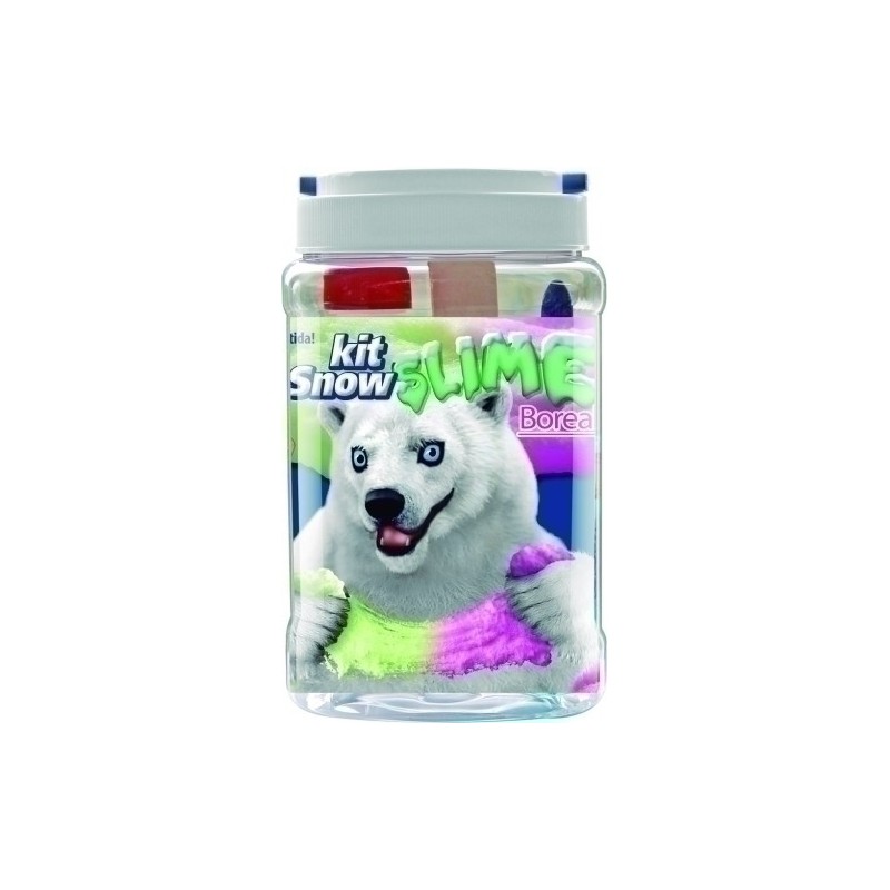 18851-JUEGO INSTANT SLIME KIT SNOW SNOW BEAR precio por 1 unidades