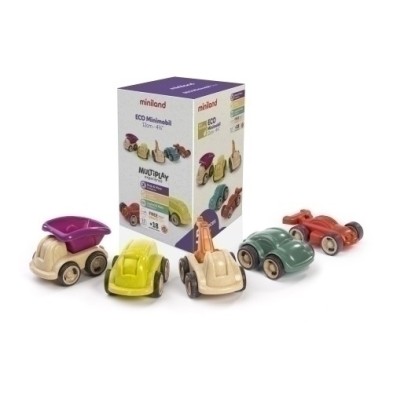32254-JUEGO MINILAND MINIMOBIL 12 CM 5 PZ precio por 1 unidades