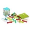 32250-JUEGO ED.MINILAND ECO BEAMS BUILDING SET precio por 1 unidades