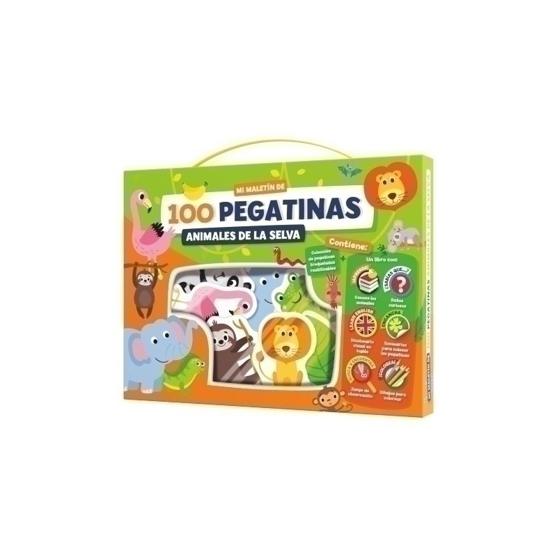 PTC010-JGO.IMAGILAND MALETIN PEG.ANIMALES SELVA precio por 1 unidades
