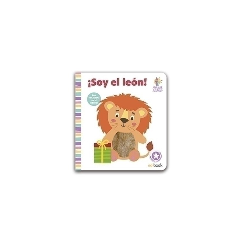 EDI0137-1-JGO.IMAGILAND LIBRO TEXTURAS SOY EL LEON precio por 1 unidades