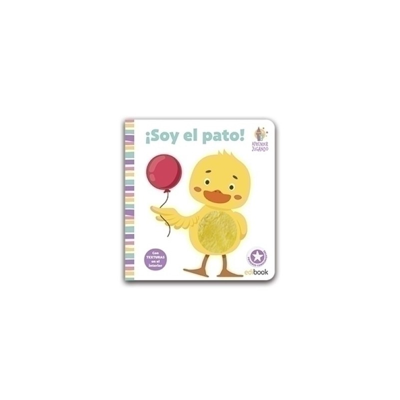 EDI0137-2-JGO.IMAGILAND LIBRO TEXTURAS SOY EL PATO precio por 1 unidades