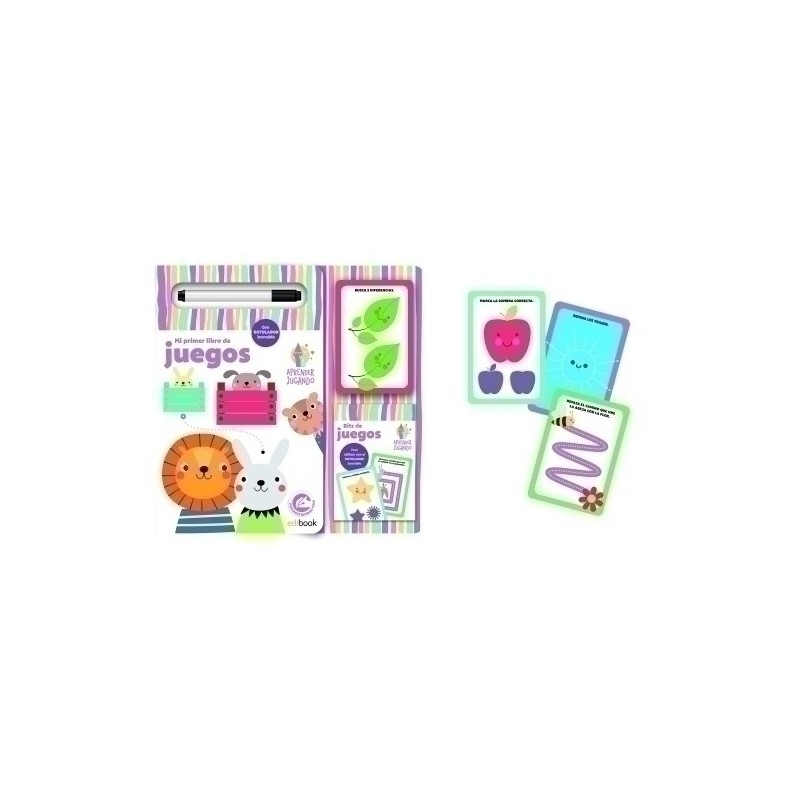 EDI0141-1-JGO.IMAGILAND LIBRO CARTON + BITS JUEGOS precio por 1 unidades
