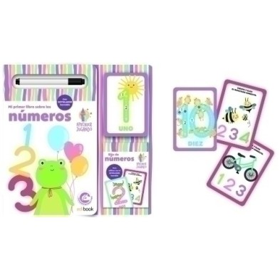 EDI0141-2-JGO.IMAGILAND LIBRO CARTON + BITS NUMERO precio por 1 unidades