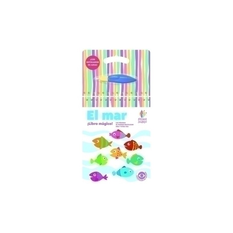 EDI0142-2-JGO.IMAGILAND LIBRO MAGICO EL MAR precio por 1 unidades