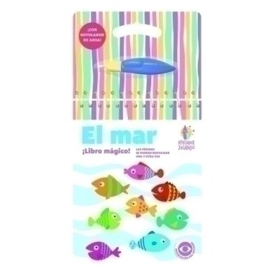 EDI0142-2-JGO.IMAGILAND LIBRO MAGICO EL MAR precio por 1 unidades