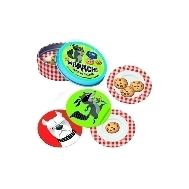 FUJ003-JGO.IMAGILAND CARTAS FUNTASTIC MAPACHE precio por 1 unidades