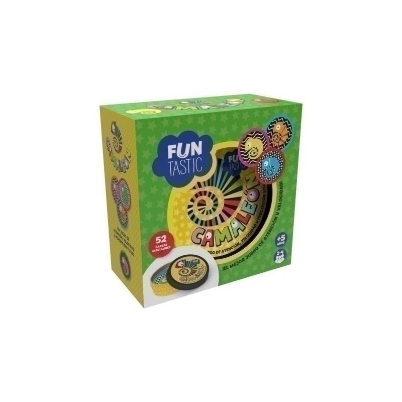 FUJ007-JGO.IMAGILAND CARTAS CAMALEON CAJA precio por 1 unidades