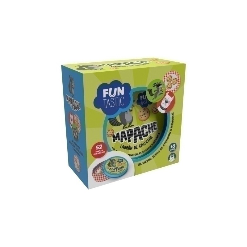 FUJ009-JGO.IMAGILAND CARTAS  MAPACHE C/CAJA precio por 1 unidades