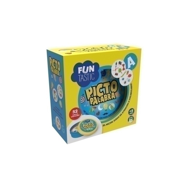 FUJ011-JGO.IMAGILAND CARTAS PICTO PALABRA C/CAJ precio por 1 unidades