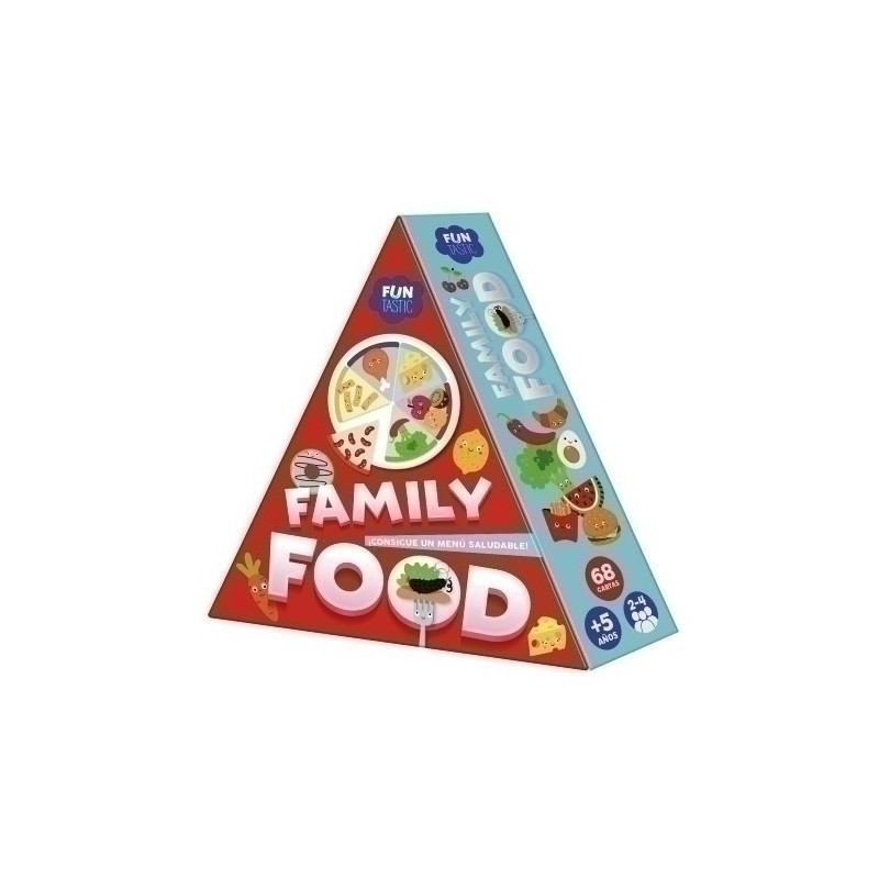 FUN011-JGO.IMAGILAND JUEGO CARTAS FAMILY FOOD precio por 1 unidades