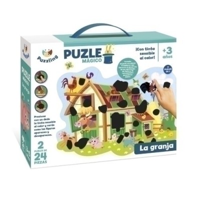 PUM004-JGO.IMAGILAND PUZLE MAGICO LA GRANJA precio por 1 unidades