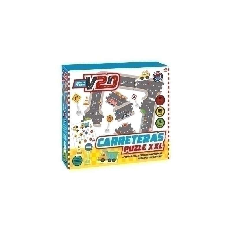 V2D002-JGO.IMAGILAND PUZLE XXL INFINITO CARRET. precio por 1 unidades
