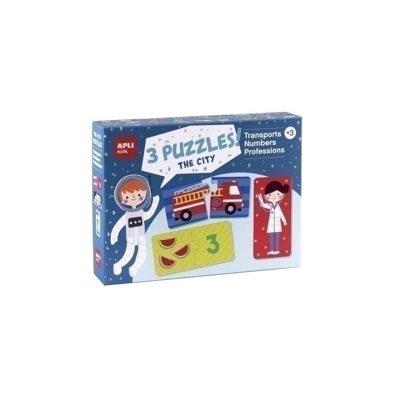 18797-JUEGO APLI KIDS 3 EN 1 GAMES IN THE CITY precio por 1 unidades