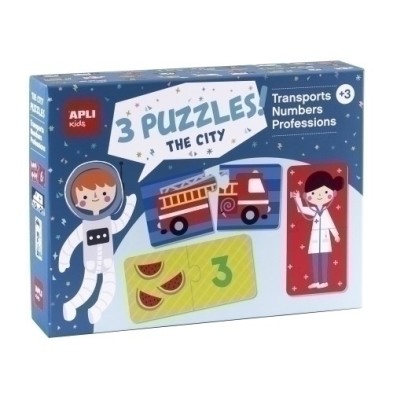 18797-JUEGO APLI KIDS 3 EN 1 GAMES IN THE CITY precio por 1 unidades