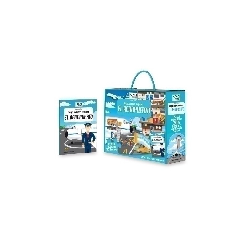12795-PUZZLE MANOLITO B. EL AEROPUERTO precio por 1 unidades