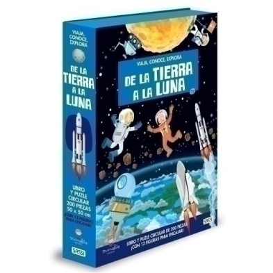12720-PUZZLE MANOLITO B. DE LA TIERRA A LA LUN precio por 1 unidades